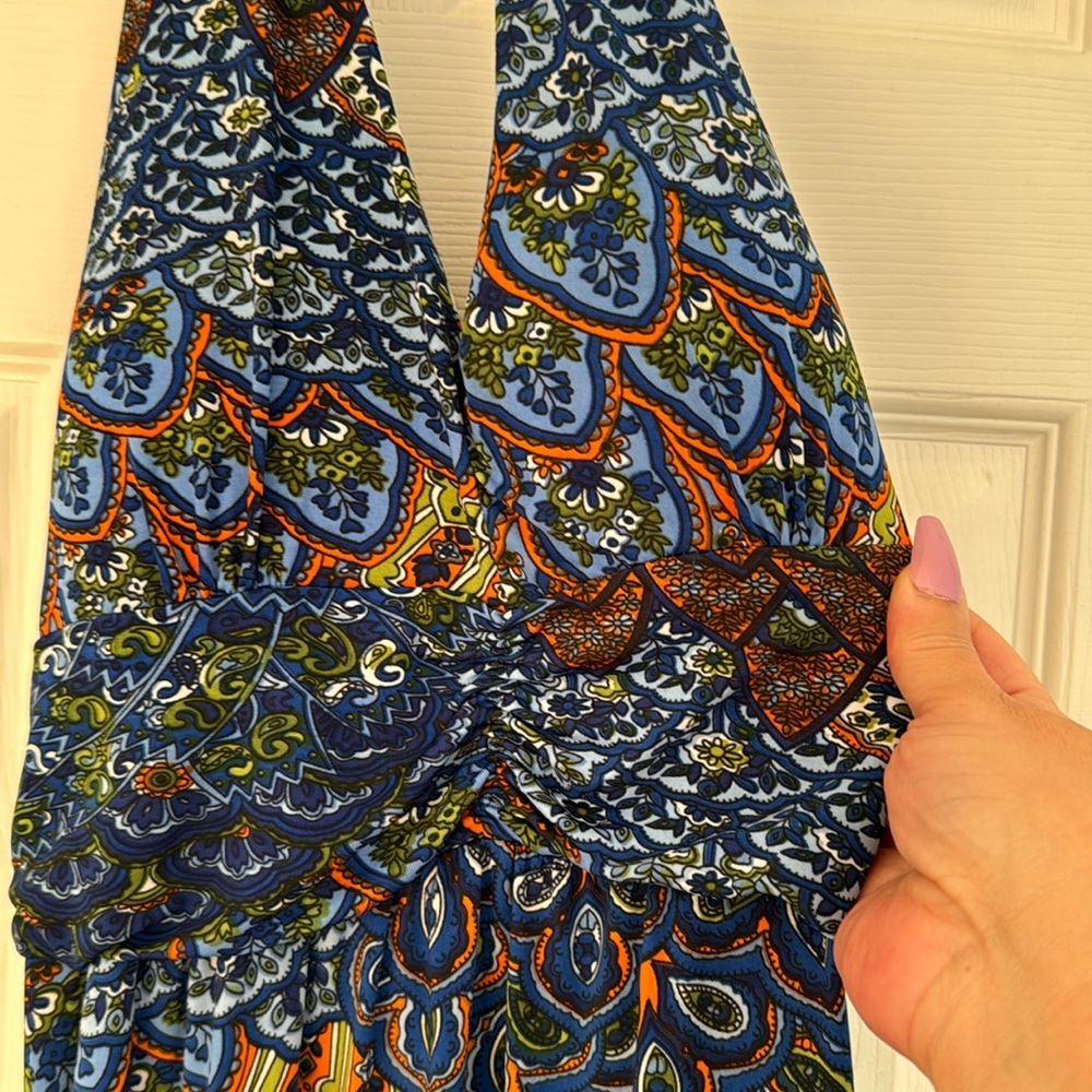 Peacock Maxi Dress